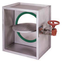Camfil CamContain SBDT Isolation Dampers (rectangular) – CF-3×3-BTD-20-M-SS